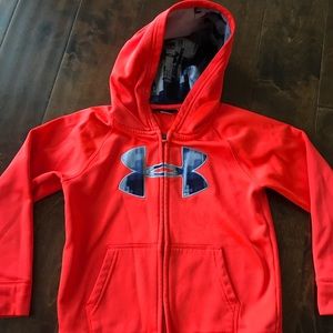 Used Boys Under Armour Zip Hoodie